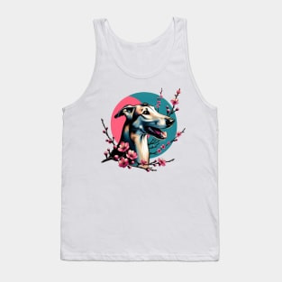 Sloughi Embraces Spring with Cherry Blossoms Ablaze Tank Top